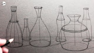 Draw a Still Life From Line Drawing to Shading [upl. by Pelag]