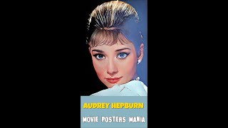 Audrey Hepburn Movie Posters Mania [upl. by Sowell352]