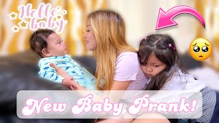 NEW BABY PRANK  SELOS YARN [upl. by Attenweiler]