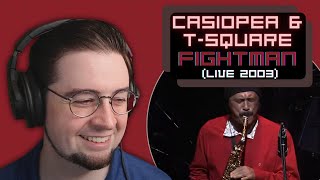 1st Time Reaction CASIOPEA  TSquare  Fightman Live 2003 [upl. by Lion]