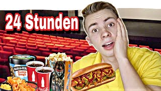 Nur KINO Produkte ESSEN 24 Stunden Challenge [upl. by Dorina]