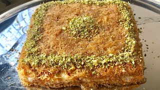 Kunafa recipeArabic dessert kunafeh recipe [upl. by Esra542]