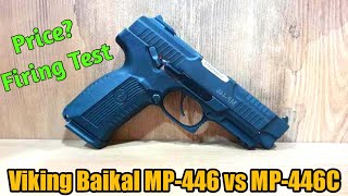 Viking Baikal MP446 and MP446C I Russian 9mm Pistol I Russian Viking Baikal MP446C 9mm Pistol 2023 [upl. by Alathia]