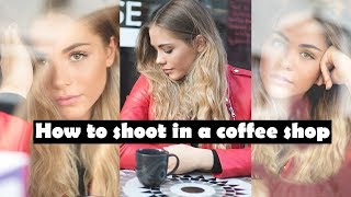 How to shoot in a coffee shop  tips [upl. by Inalem]