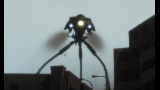 War of the Worlds Game  Dev Day 2 Animated the Tripod [upl. by Amandie]