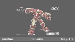 ThreeZero Infinity Saga – DLX Iron Man Mark 44 “Hulkbuster” 112 Figure  FIRST LOOK [upl. by Lednahs]