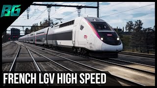 Train Sim World 2  French LGV High Speed Train Avignon  Marseille [upl. by Eisdnyl]