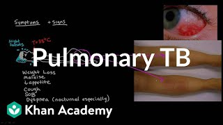 Pulmonary TB  Infectious diseases  NCLEXRN  Khan Academy [upl. by Palmer]