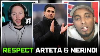 RESPECT Mikel Arteta amp Merino [upl. by Eihtak]