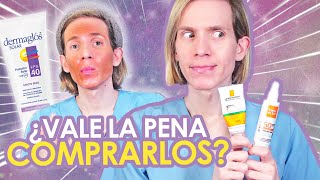 Pruebo MUCHOS protectores solares así SABES CUAL COMPRAR  Dermaglos Rayito de Sol LRP Vichy etc [upl. by Erreipnaej]