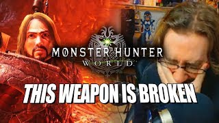 THIS WEAPON IS BROKEN  Max Plays  MONSTER HUNTER WORLD Ep 6 [upl. by Darci]