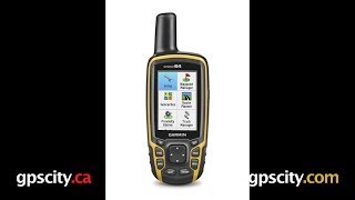 Garmin GPSMAP 64 Series Introduction with GPS City [upl. by Adnovaj]