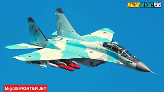 Russian MiG35 Fighter Jet With Cobra Maneuver Show Crazy Ability [upl. by Neggem]