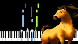 Spirit  Nothing Ive Ever Known Piano Tutorial [upl. by Kippar]