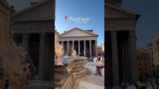 Pantheon Rome Italy 🇮🇹 pantheon shorts [upl. by Sinne]