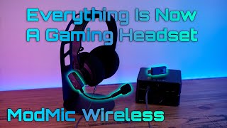 Antlion ModMic Wireless Review  Making Audiophile Headsets [upl. by Zeba]