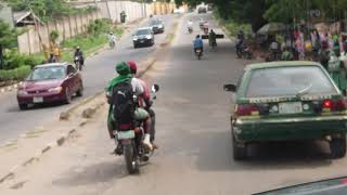 OGUN STATE DRIVING TOUR FROM KOBAPE ROAD TO ABEOKUTA [upl. by Brandea]