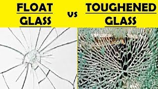 Difference between Float glass and Toughened glass [upl. by Attolrahc]