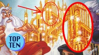 Top 10 Hidden Messages in Disney Movies [upl. by Coulombe]