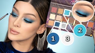 TUTORIAL DE MAQUILLAJE AZUL FACIL Y RAPIDO [upl. by Sup236]