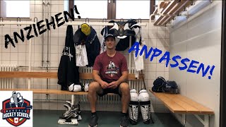 Eishockey Ausrüstung Anziehen und Anpassen [upl. by Sclater]