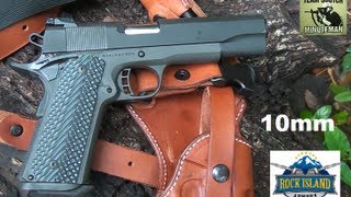 Rock Island Armory 1911 Tactical FS II 10mm Pistol [upl. by Fafa260]