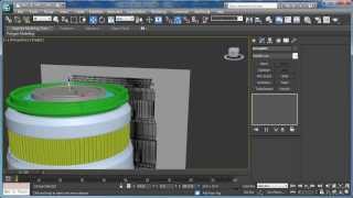 Tutorial Model the Canon EFS 55250mm Zoom Lens in 3D Studio Max Part 3 [upl. by Wiles]