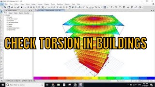 How to check torsional irregularity in building using etabs [upl. by Vins172]