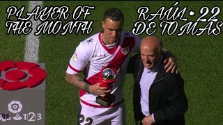 RAÚL DE TOMÁS ● GOALS amp SKILLS ● PLAYER OF THE MONTH [upl. by Ideih]