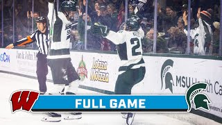 Wisconsin at Michigan State  Highlights  Big Ten Hockey  Nov 18 2023 [upl. by Nit]