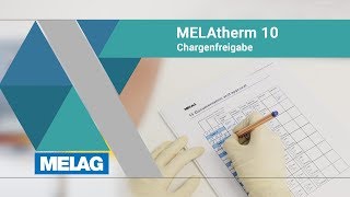 Chargenfreigabe des Thermodesinfektors  RDG  MELAG MELAtherm 10 Tutorial [upl. by Eyssej878]