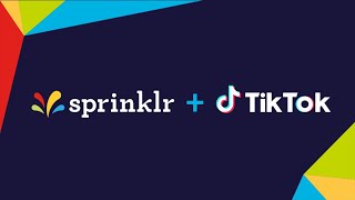 Sprinklr  TikTok Advertising Partnership [upl. by Eisle546]