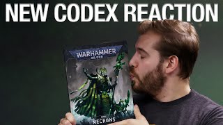 NEW 10th Edition Necron Codex Reaction [upl. by Yv]