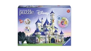 3D Puzzles  Disney Castle by Ravensburger [upl. by Fabriane]