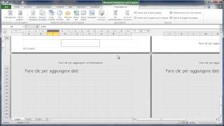 Tutorial excel lezione 11 Intestazione e note a pié di pagina [upl. by Dihahs]