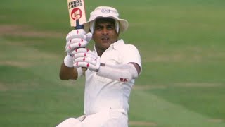 From the vault Sunil Gavaskars highest Test score against Australia [upl. by Kcirdehs]