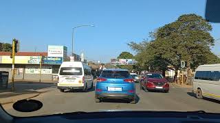 Driving at Louis Trichardt Neighborhood Limpopo Province South Africa [upl. by Bogoch]