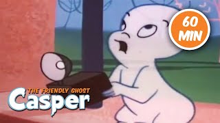 1 Hour Compilation  Casper The Friendly Ghost  Full Episode Collection  Cartoons For Kids [upl. by Seys]