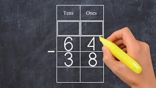 2Digit Subtraction with Regrouping Grade 2 [upl. by Lyn]