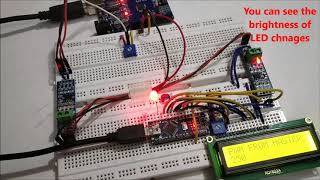 RS485 Serial Communication between Arduino Uno and Arduino Nano [upl. by Ellehcal]