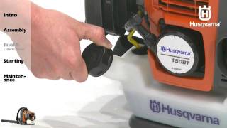 Husqvarna Backpack Blowers  Fuel and Lubrication [upl. by Dnumyar]