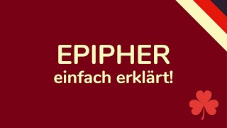 EPIPHER  schnell amp einfach erklärt rhetorische Mittel animiert 🇩🇪 [upl. by Leahcimnaes118]