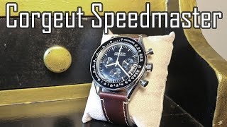 Corgeut Speedmaster  Omeaga Speedmaster Moonwatch Hommage [upl. by Itsirhc]