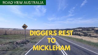 Diggers Rest to Mickleham VIC  ROAD VIEW AUSTRALIA [upl. by Jonathan20]