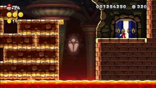 LayerCake Desert  Mortons Compactor Castle New Super Mario Bros Wii U [upl. by Tito176]