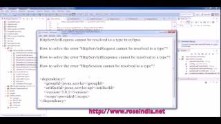 HttpServletRequest cannot be resolved to a type in eclipse  Solved [upl. by Ientirb]