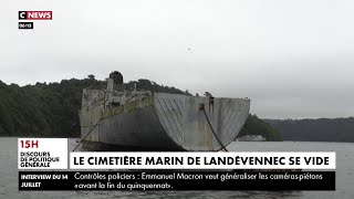 Le cimetière marin de Landévennec se vide [upl. by Sherry]