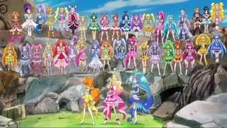 Go Princess Precure Transformation and Attack PRI [upl. by Ahso614]