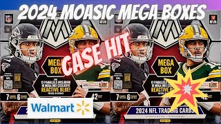 Case Hit 🔥 2024 Mosaic Football Mega Boxes from Walmart  Case Hit  Top RC Parallel Pulls [upl. by Naot]