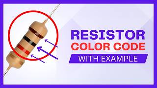 Resistor Color Code Calculation Examples  Color Code of Resistance  Techno365 [upl. by Marylynne349]